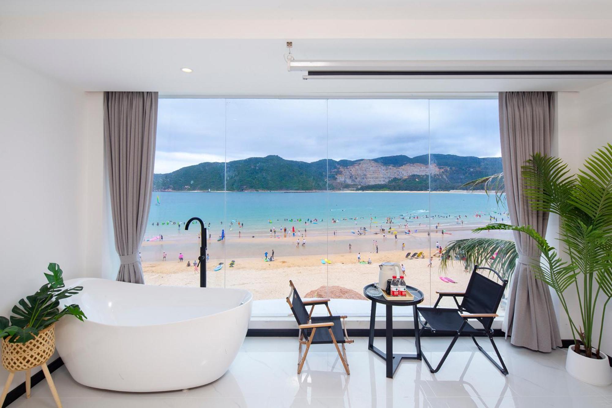 Deer Chenke Seascape Surf B&B Sanya Exteriör bild